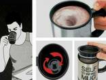Кружка-мешалка автоматическая «Self Stirring Mug» с крышкой - photo 1