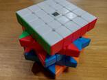 Кубик Рубика 5 на 5 "Moyu" Meilong в цветном пластике. Головоломка. - фото 3