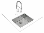 Кухонная мойка Teka BE Linea 50.40 RS15 POP UP нерж. - фото 2
