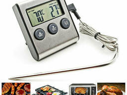 Кухонный термометр с зондом и таймером