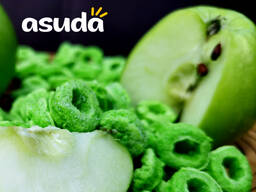 Кукурузные колечки со вкусом яблоки