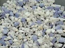 Доставка песка и мраморной крошки.