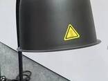 Лампа для подогрева блюд Одинарная, Настольная. Черный G039-1-Black - фото 1