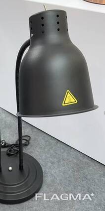 Лампа для подогрева блюд Одинарная, Настольная. Черный G039-1-Black