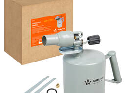 Лампа паяльная (горелка) бензиновая, 2,0L, серая