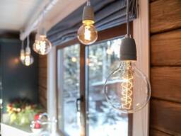 Лампа светодиодная led Эдисона 5 ватт, лампы ретро-стиля, ретро лампы, винтажные лампы. ..