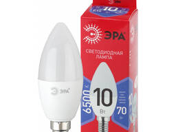 Лампочка светодиодная ЭРА RED LINE LED B35-10W-865-E14