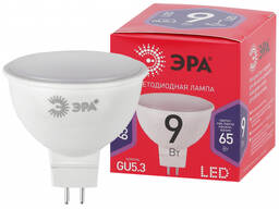 Лампочка светодиодная ЭРА RED LINE LED MR16-9W-865-GU5.3