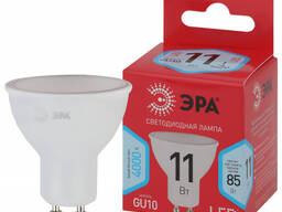Лампочка светодиодная ЭРА RED LINE LED MR16-11W-840-GU10