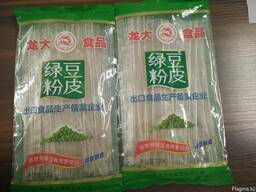 Лапша из зеленых бобов