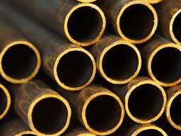 Латунная труба Диам. : 1,5-475 мм, Марка: Л59-1; Л63; Л80…, Толщ. : 0,1-175 мм в Шымкенте