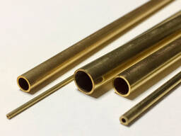 Латунная труба Марка: Л68; Л63; ЛС59-1…, Диам: 1,5-475 мм, Толщ: 0,1-175 мм в Актобе