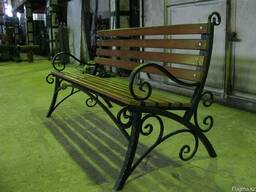 Лавки кованные