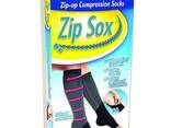 Лечебные компрессионные гольфы на молнии от варикоза Zip Sox - photo 1