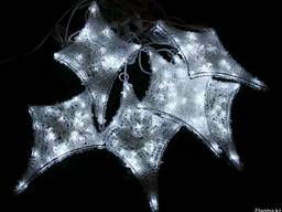 Led гирлянда "звезды уличные" 12 шт, Светодиодные гирлянды