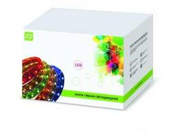 Лента светодиодная 30LED 7.2Вт/м 12В IP65 мультиколор