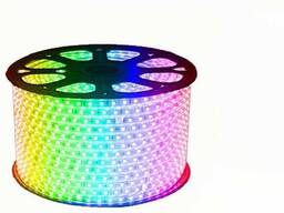 Лента светодиодная RGBW 220V бегущая