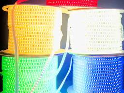 Лента светодиодная SMD 2835 220 v. Лента для улицы