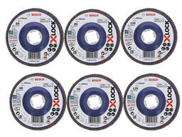 Лепестковый круг X-LOCK, 125 мм, G 60, Best for Metal Bosch 2608619210