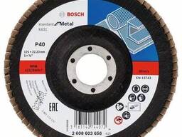 Лепестковый шлифкруг X431, Standard for Metal 125 мм К 60 Bosch 2608603657