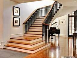 Лестница из дерева на заказ в Алматы