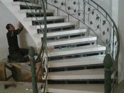 Лестницы из искусственного камня