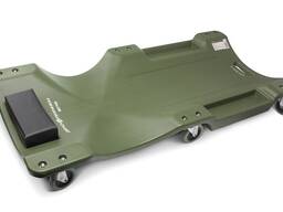 Лежак подкатной пластиковый, длина 1м