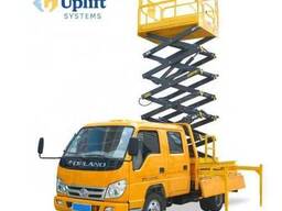 Лифт, подъёмник(Автомобильная мобильная ножничная подъёмная платформа)