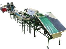 Линия обработки и упаковки овощей