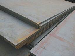 Лист БУ s= 1-65 мм, Раскрой: 0.42х2; 0.42х2.5; 1.25х5.8… мм, Сталь: Ст3; 09г2с в Шымкенте