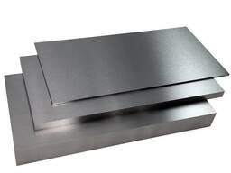 Лист-плита вольфрамовая s= 0,04-16,5 мм, Раскрой: 0.16х0.2; 0.1х0.3; 0.02х0.04… в Шымкенте