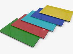 Лист с полимерным покрытием Раскр. : 0.9х1.25-1.25хрулон мм, Толщ. : 0,12-4 мм в Шымкенте