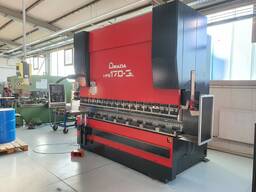 Листогиб с ЧПУ. Гидравлический гибочный пресс Amada 170-3