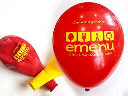 Печать на шарах