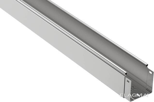 Лоток неперфорированный 100х150х3000 RAL 9016 IEK