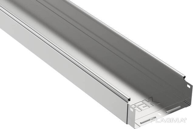 Лоток неперфорированный 80х200х3000 RAL 9016 IEK