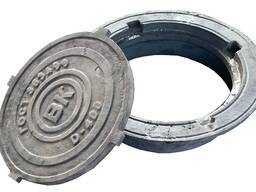 Люк плавающий тяжелый состоит из двух частей (основание и кр