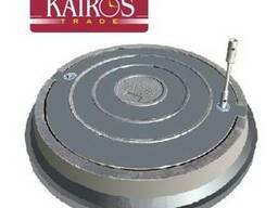 Люк полимерно-песчаный с замком