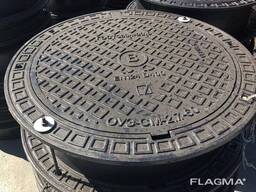 Люки из высокопрочного чугуна с запорным устройством