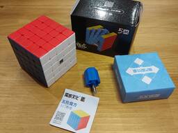 Магнитный Кубик 5 на 5 MoYu Meilong 5M. Головоломка. Magnetic color.