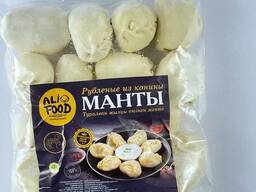 Манты, рубленые из конины