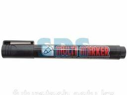 Маркер перманентный Crown «Multi Marker» 3 мм, черный. ..