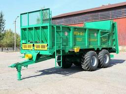 Машина для внесения твердых органических удобрений МТУ-15