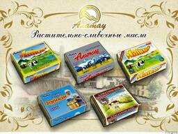 Масла, сливочно-растительные масла(спред)