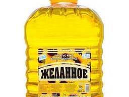 Масло подсолнечное нерафинированное (5 литровая бутылка)