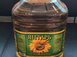 Масло подсолнечное не рафинированное