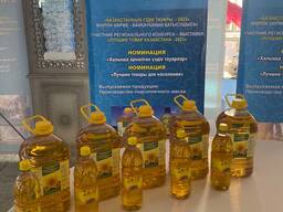 Масло подсолнечное рафинированное недезодорированное