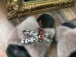Меховые тапочки - фото 3
