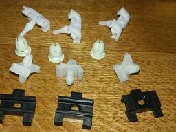 Mercedes W124 Front and Rear fender clips, coupe (12pcs)