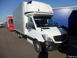 Мерседес 519 2016г. грузовик, с борт кузовом 4.7m tent - фото 1